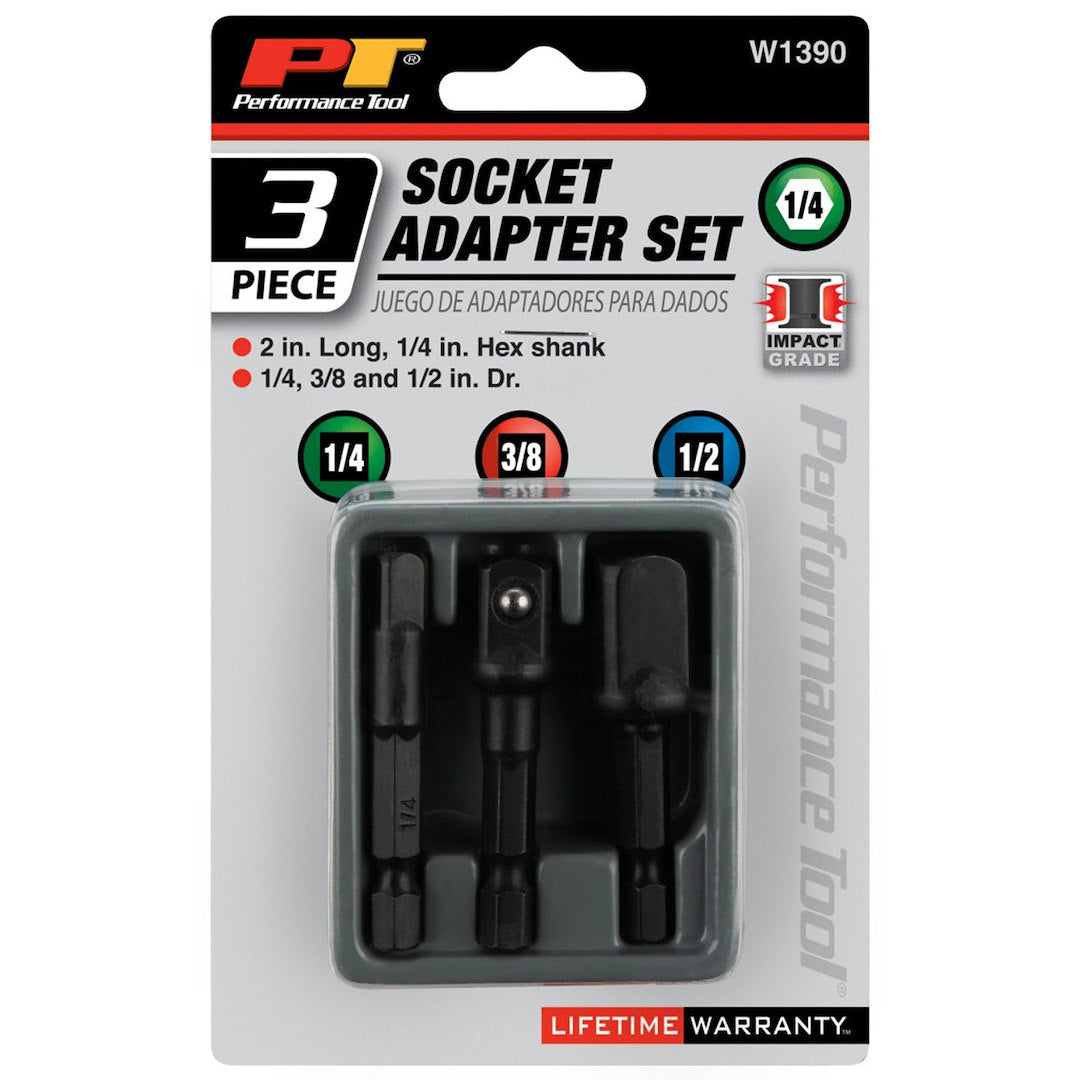 Product of Performance Tool W1390 Drill Bit Socket Set