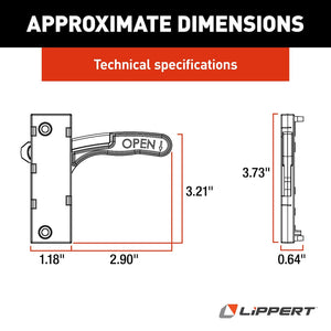 Lippert Components 201472 Screen Door Latch||201472_1.Jpg||86||m6v201472||873560