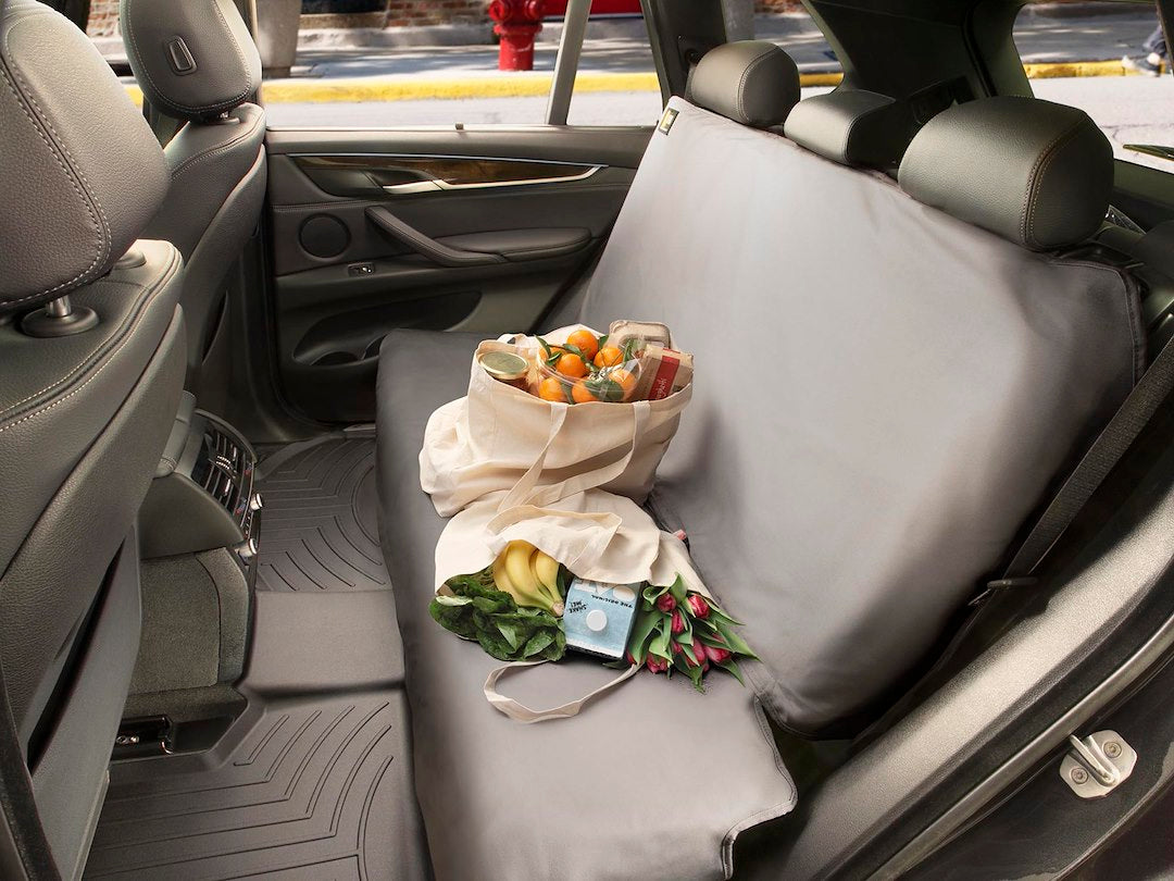 Product of Weathertech (USA) DE2021GY Seat Protector Gray Polycotton Seat Cover 