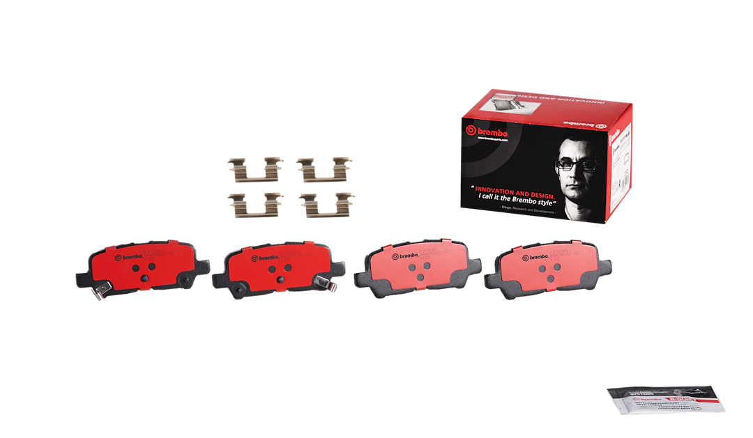 Product of Brembo P37014N Brake Pad - Set Of 4 