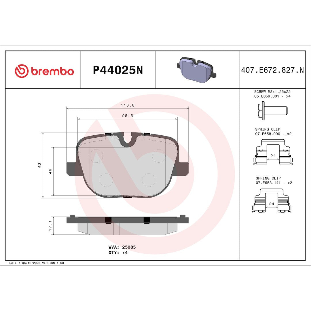 Brembo P44025n Brake Pad||p44025n_Drw.Jpg||90||brmp44025n||1753223