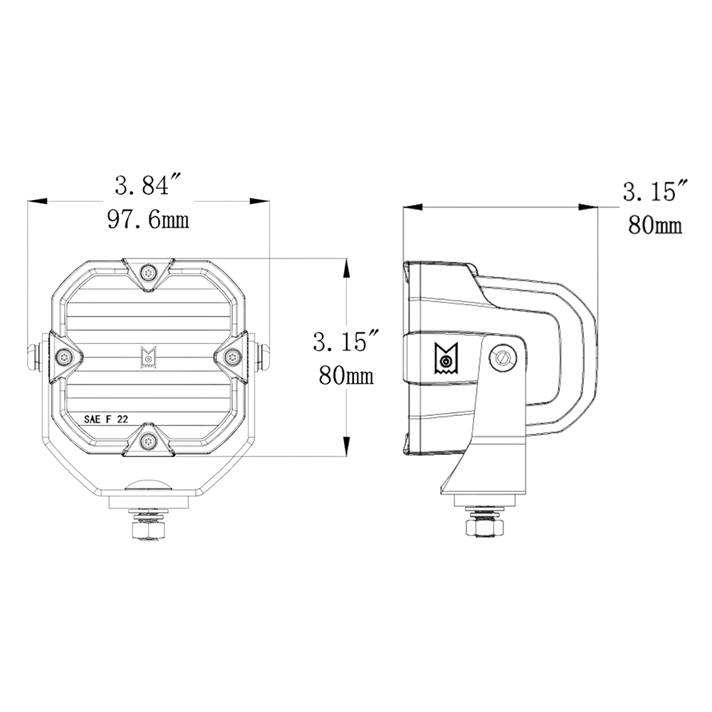 Product of ARC Lighting 4211F Driving/ Fog Light 
