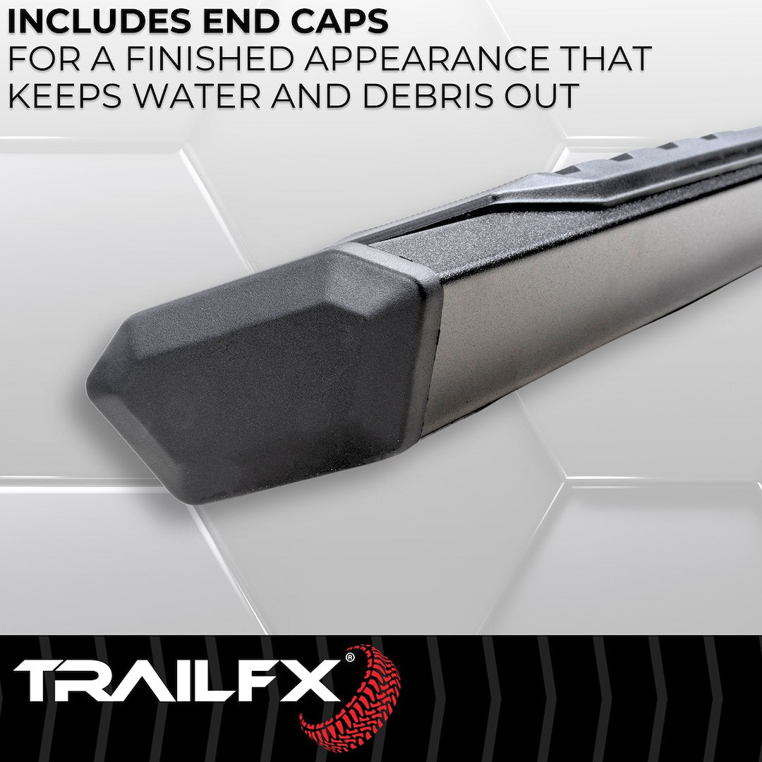 Product of TrailFX AL4018B TrailFX A4 Series Nerf Bar With Surface Steps 