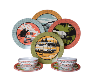 Product of Camp Casual Cc-001 Dish Set