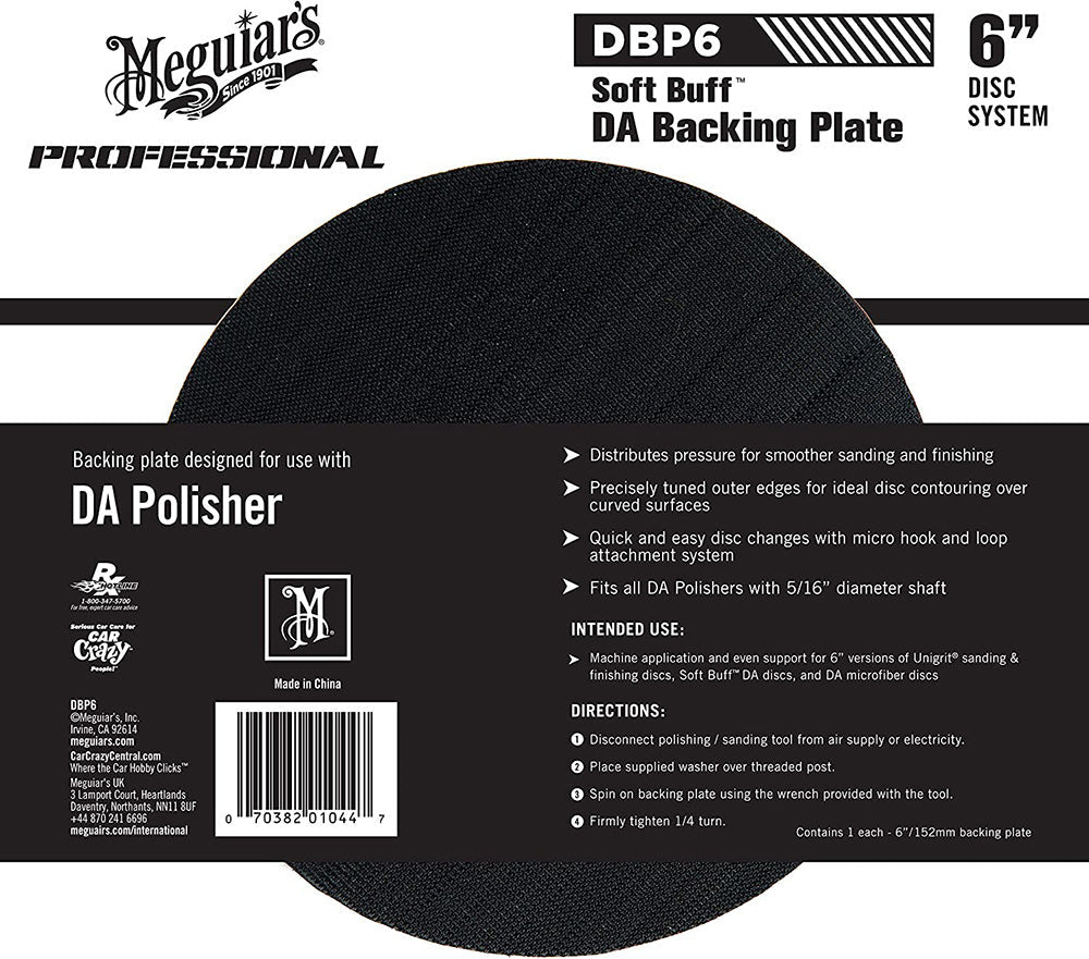Meguiars Dbp6 Polisher Backing Plate||dbp6_3.Jpg||88||m55dbp6||1715296