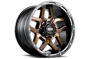 Product of Grid Wheels 17x9 Bronze With Black Lip Wheel - Not Applicable Bolt Pattern 