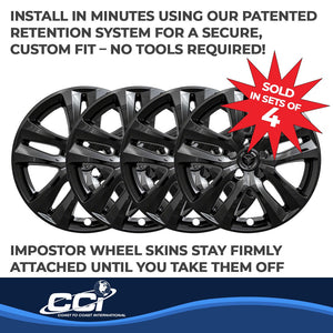 Product of Coast To Coast IWCIMP441BLK Black Set Of 4 