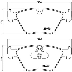 Product of Brembo P06065 Brake Pad - Set Of 4 