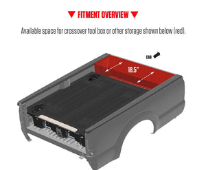 Product of Decked Bed Drawer 75-1/4 Inch L 71 Inch W 12 Inch H DS5 