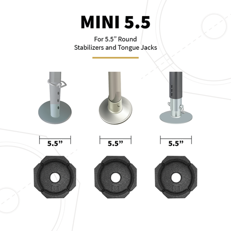 Snappad Mn5sp1 Leveling Jack Foot Pad||mn5sp1_1.Png||86||snpmn5sp1||2260655