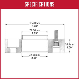 Coyote Wheel Accessories 5120-5120h-C Wheel Adapter||5120-5120h-C_5.Jpg||90||rev51205120hc||1699239