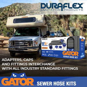 Product of Duraflex 22003 15 Feet Gray Sewer Hose Yes 