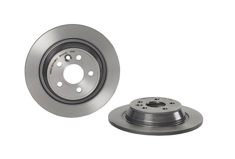 Product of Brembo 08A54011C02 Solid 1 Piece Brake Rotor 