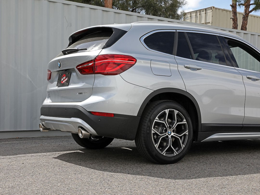 Product of Advanced FLOW Engineering 49-36349-P Mach Force XP Cat Back System Dual Exhaust System Kit 