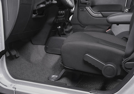 Product of BedRug BTJL18F4 Dark Gray Direct-Fit Carpet 