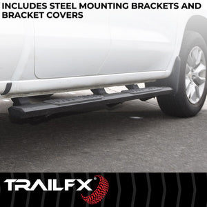 Product of TrailFX AL4022B TrailFX A4 Series Nerf Bar With Surface Steps 