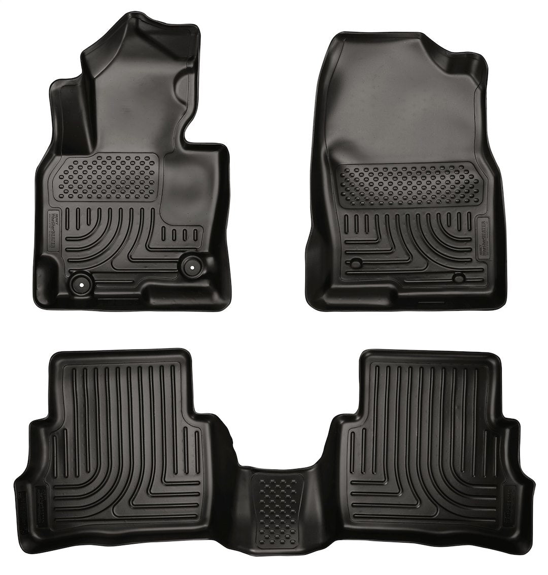 Product of Husky Liner WeatherBeater™ 99731 Black Thermoplastic Polyolefin (TPO) Floor Liner 