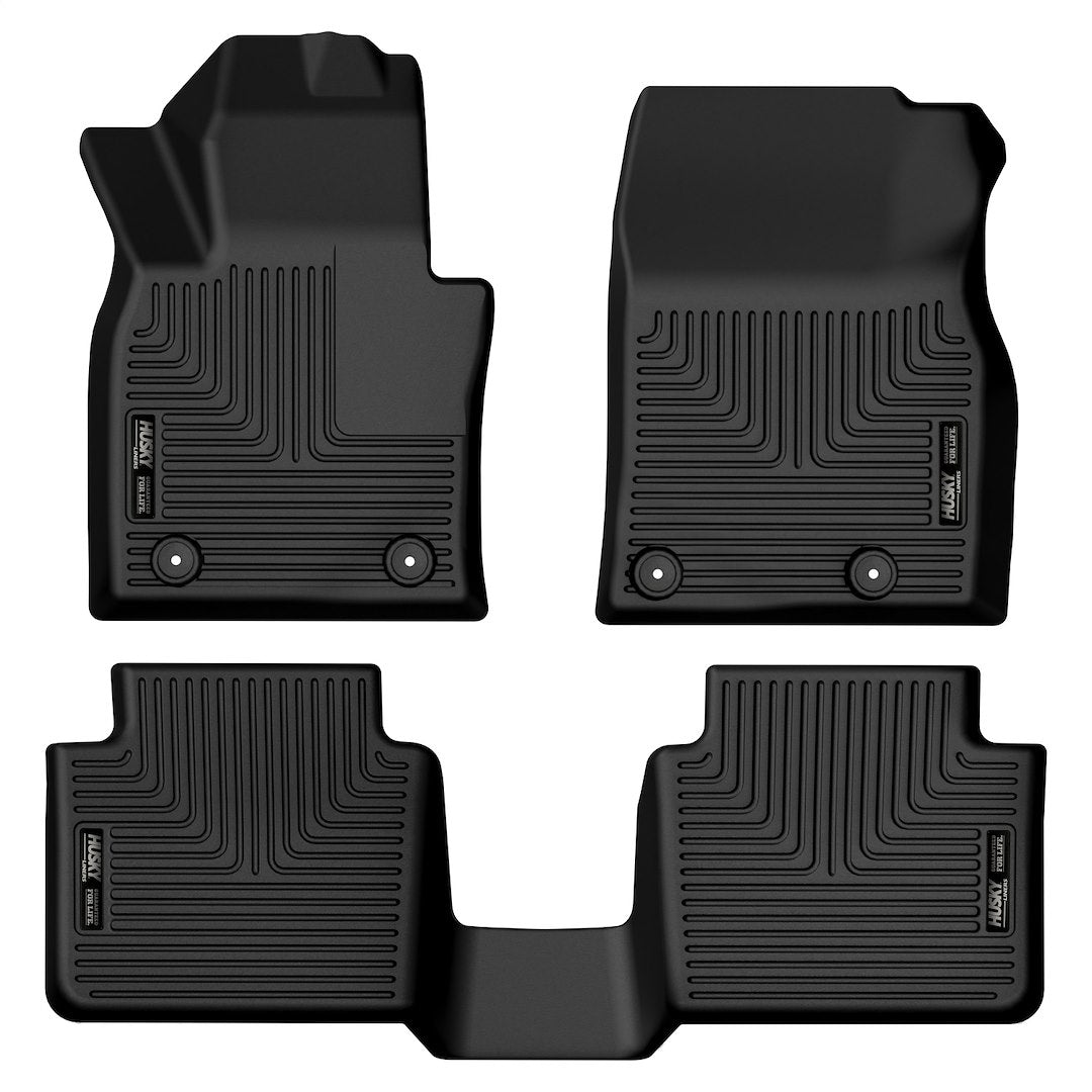 Product of Husky Liner WeatherBeater™ 96621 Black Thermoplastic Polyolefin (TPO) Floor Liner 