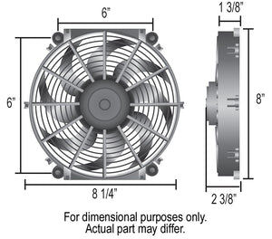 Derale 16508 Cooling Fan||16508-Dimensions.Jpg||86||d6516508||1571817