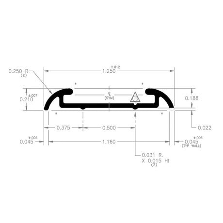 Product of Ap Products 021-54603-8 Trim Molding
