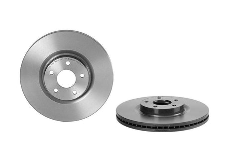 Product of Brembo 09N25621C02 Vented 1 Piece Brake Rotor 