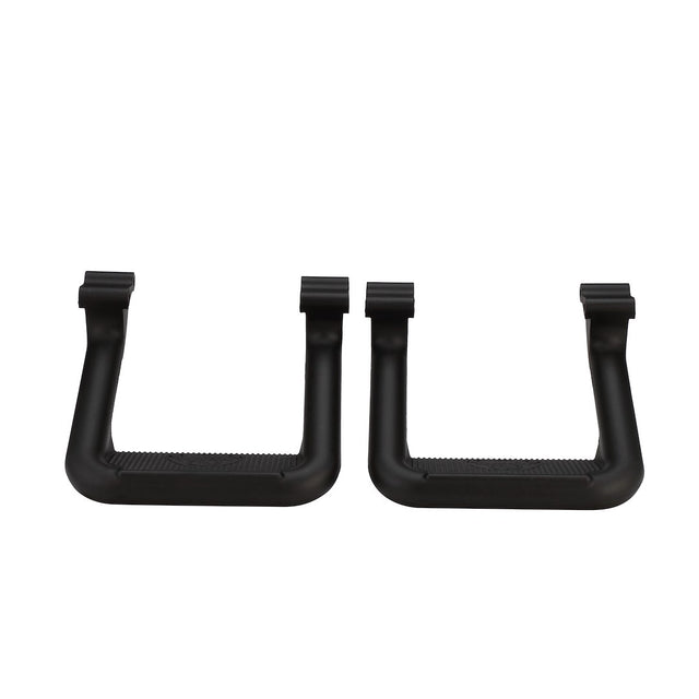 Product of Carr 109771 Black Matte Textured Powder Coated Aluminum Truck Step