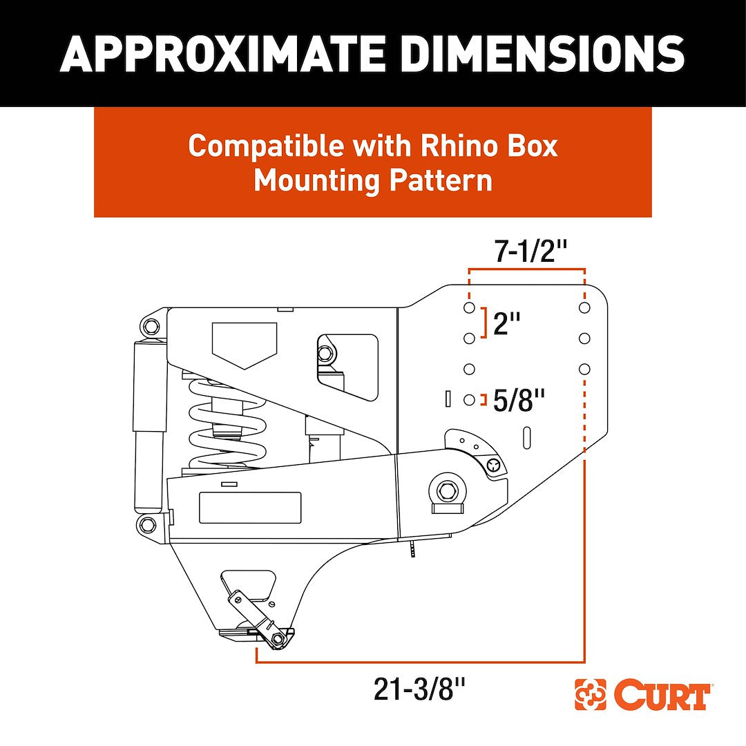 Curt 2024044574 Fifth Wheel Trailer Hitch Pin Box||2024044574_2.Jpg||87||c932024044574||1775782