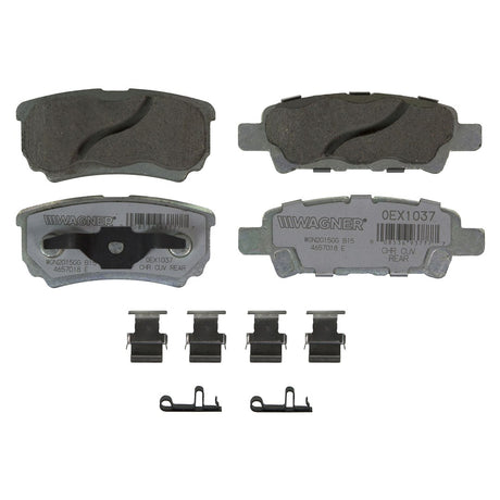 Wagner Brakes Oex1037 Brake Pad||oex1037.Jpg||85||w66oex1037||2220873