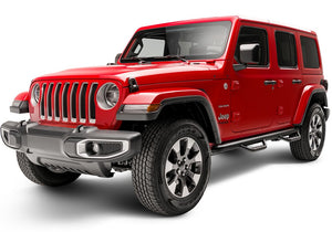 Product of N-Fab J1866 W2W Series Nerf Bar With Drop Down Steps 