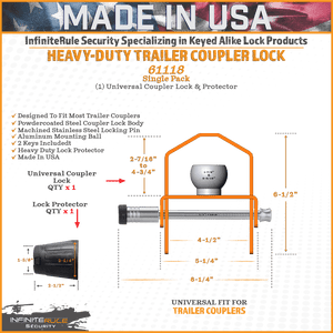 Infiniterule 61118-Bx Trailer Hitch Lock||61118-Bx_4.Png||89||inf61118bx||2254470