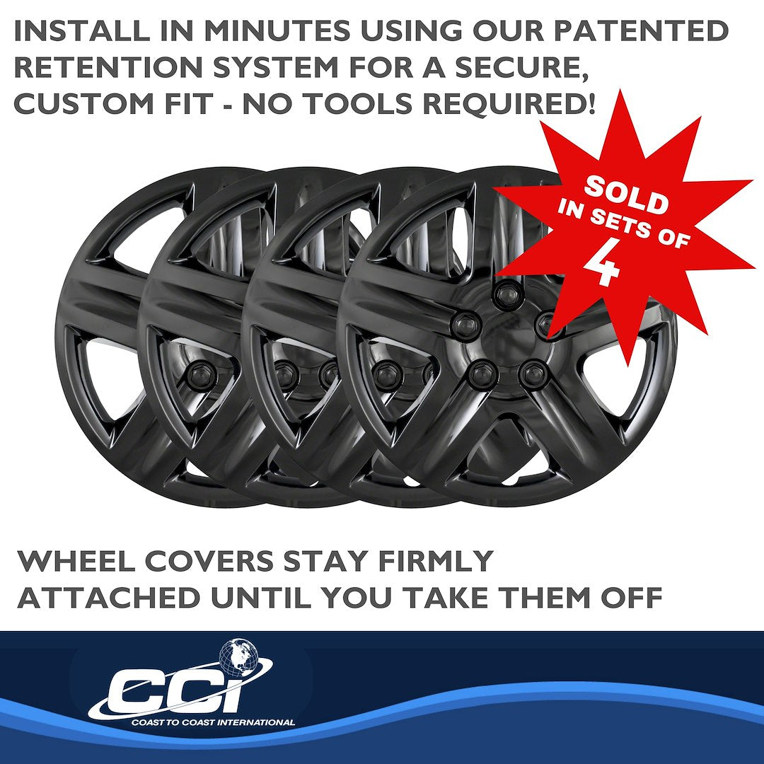 Product of Coast To Coast IWC43117BLK Black Set Of 4 