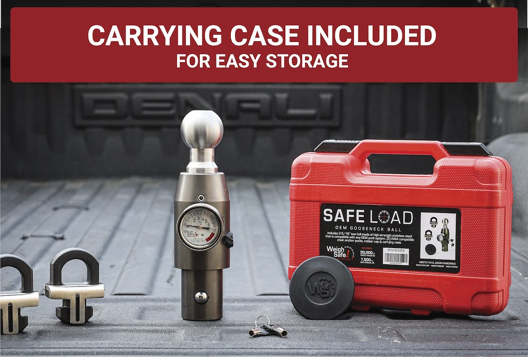 Weigh Safe Wsoempu Gooseneck Trailer Hitch Ball||wsoem-Case.Jpg||93||wsfwsoempu||1640240
