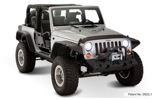 Product of Bushwacker 10919-07 Non-Exposed Fasteners Black Fender Flare - Set Of 4 