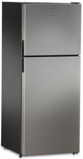 Product of Dometic 8 Cubic Feet Dual Compartment 2 Door Refrigerator With Freezer , Black/ Gray 