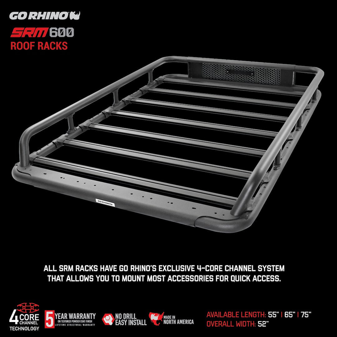 Product of Go Rhino 5936075t Roof Rack
