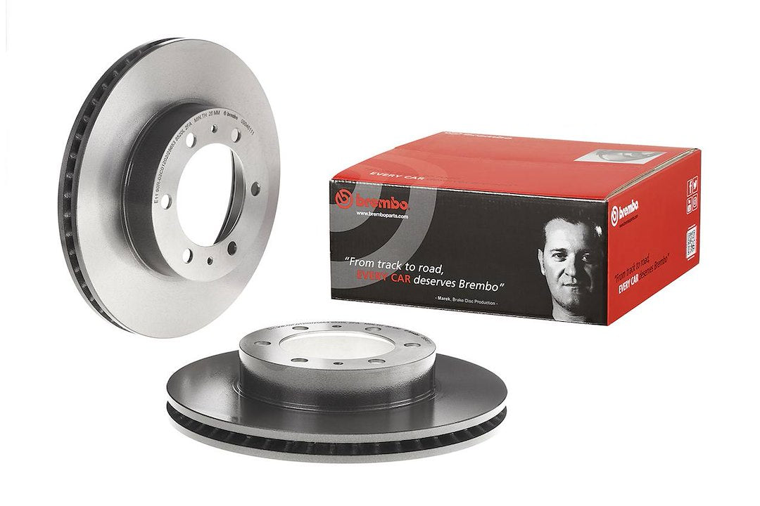 Product of Brembo 09B46111C02 Vented 1 Piece Brake Rotor 