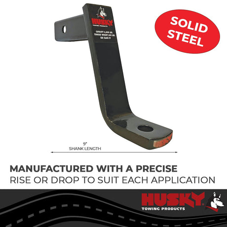 Product of Husky Towing 31361 2 Inch Receiver Trailer Hitch Ball Mount 