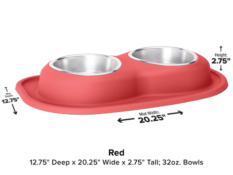 Weathertech (Usa) Dl3203rd Pet Dish||petcomfort_Dl3201_Red.Png||85||w24dl3203rd||1505739