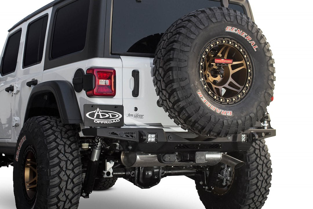 Product of Addictive Desert Designs R961321280103 Stealth Fighter Steel Powder Coated Bumper 