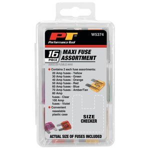 Performance Tool W5374 Fuse Assortment||w5374_1.Jpg||86||ptlw5374||2061930