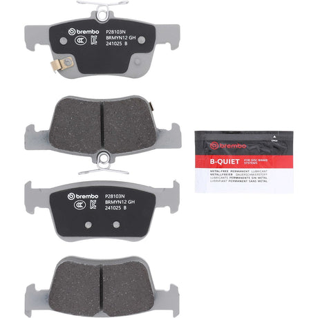 Brembo P28103n Brake Pad||p28103n_Kit.Jpg||85||brmp28103n||1752948