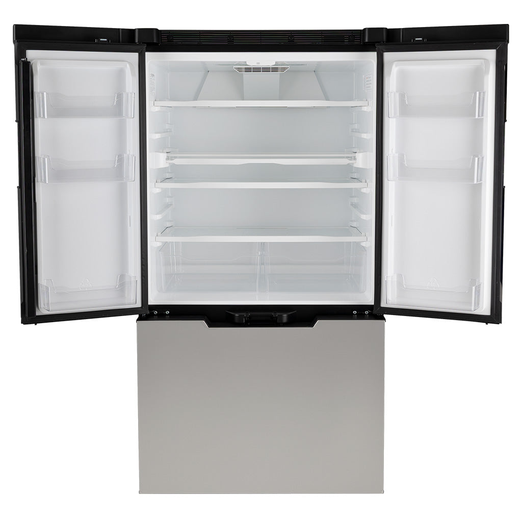 Product of Norcold 15 Cubic Feet Dual Compartment 3 Door Refrigerator With Freezer , Black Frame 