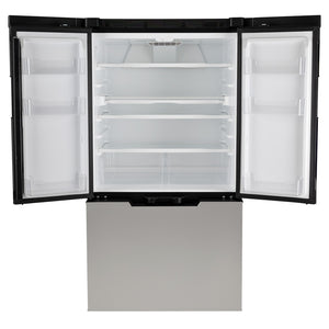 Product of Norcold 15 Cubic Feet Dual Compartment 3 Door Refrigerator With Freezer , Black Frame 