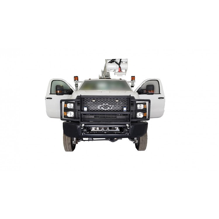 Product of Go Industries ET005 Grille Guard 1-Piece Black Textured Powder Coated 