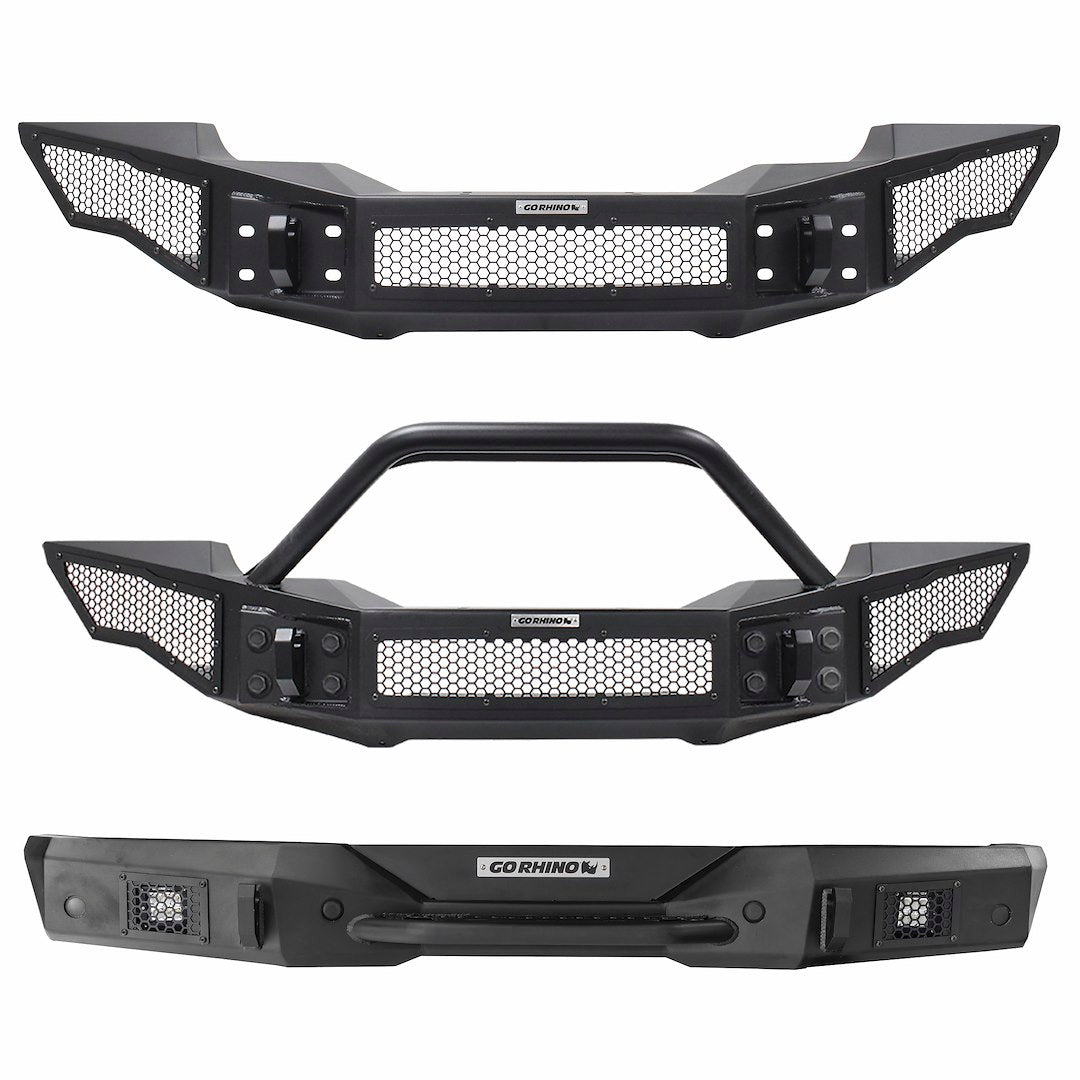 Product of Go Rhino 331201T Rockline Steel Textured Powder Coated Bumper 