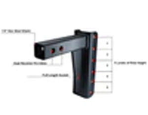 Product of Bulletproof Hitches MD206 Receiver Trailer Hitch Ball Mount 