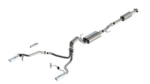 Product of Borla 140862 Touring Cat Back System Single Exhaust System Kit 