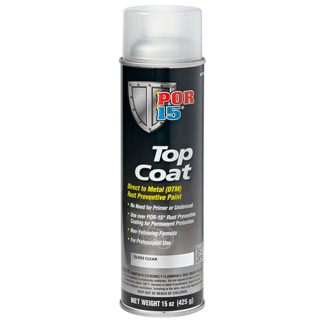 Por 15 45718 Paint||top-Coat-45718-Gloss-Clear-Aerosol.Jpg||85||por45718||1507973