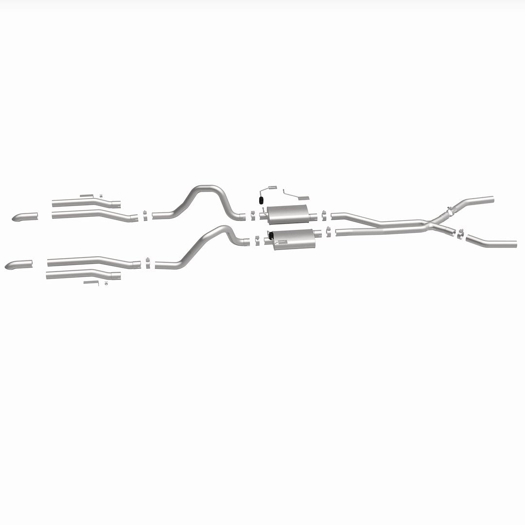 Product of Magnaflow Performance 19303 Street Cat-Back System Dual Exhaust System Kit 