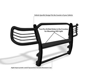 Product of Black Horse Offroad 17TU26MA Grille Guard Modular Black Powder Coated 